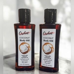 Coconut Body Oil - Black